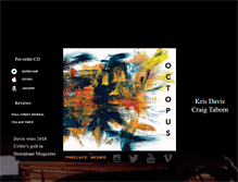 Tablet Screenshot of krisdavis.net